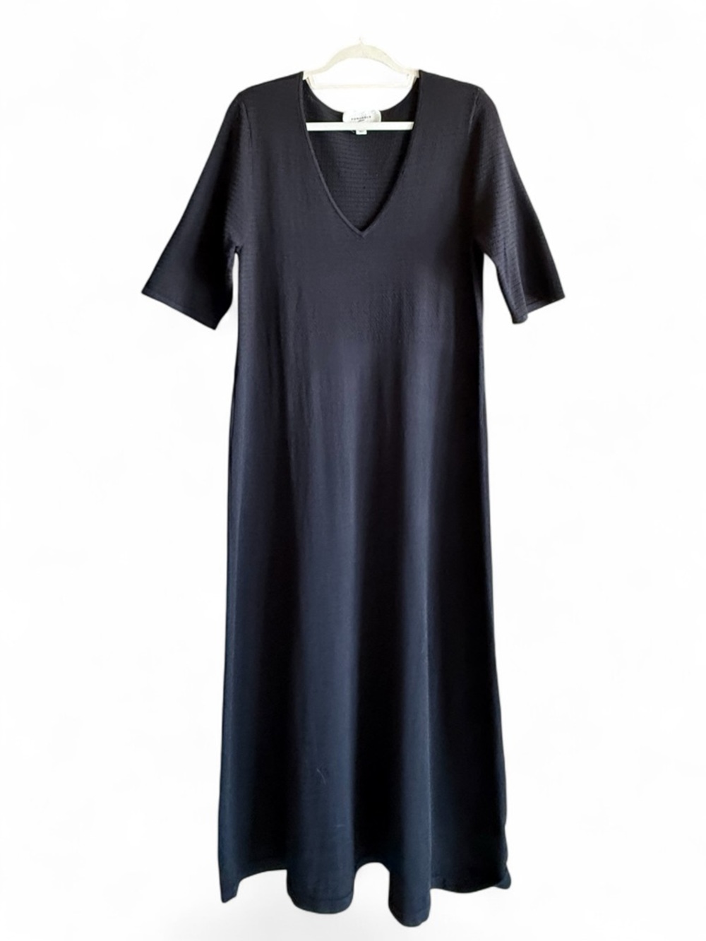 Pomander Place Clara Dress Black Women’s XL NWT Tuckernuck Textured Knit Stretch